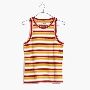 Madewell Westville Tank Top in Stripe